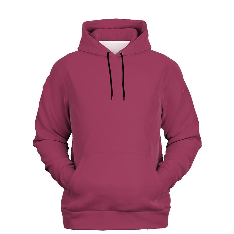 Medium Midtone Pink Hoodie (C0M80Y20K45) - Ghost Front