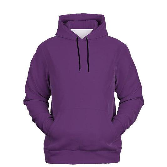 Medium Midtone Purple Hoodie (C50M80Y0K45) - Ghost Front