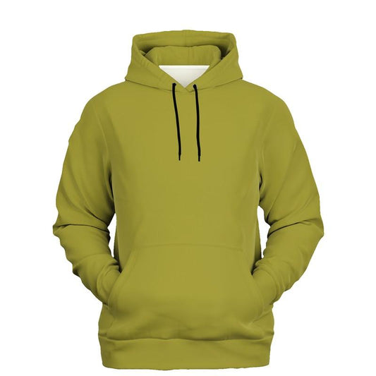 Medium Midtone Yellow Hoodie (C0M0Y80K45) - Ghost Front