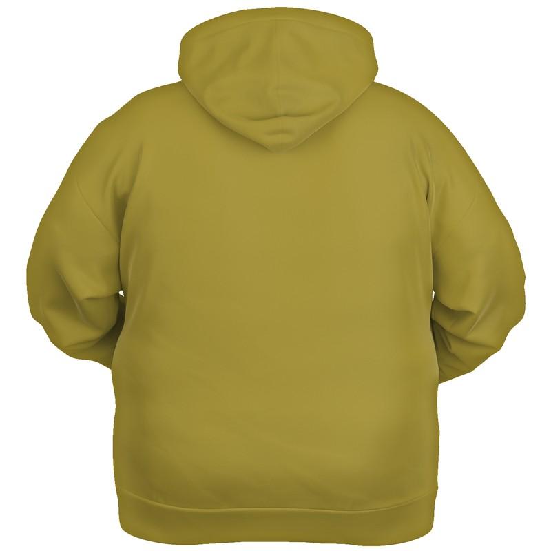 Medium Midtone Yellow Hoodie (C0M10Y80K45) - Ghost Back PLUS