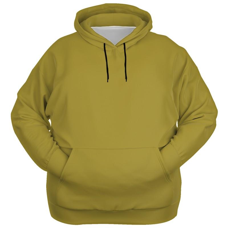 Medium Midtone Yellow Hoodie (C0M10Y80K45) - Ghost Front PLUS