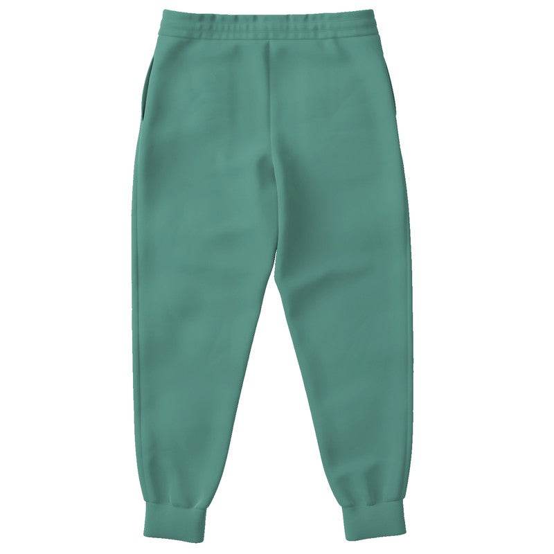 Medium Muted Blue-Green Joggers (BG-MU-ME) - Back