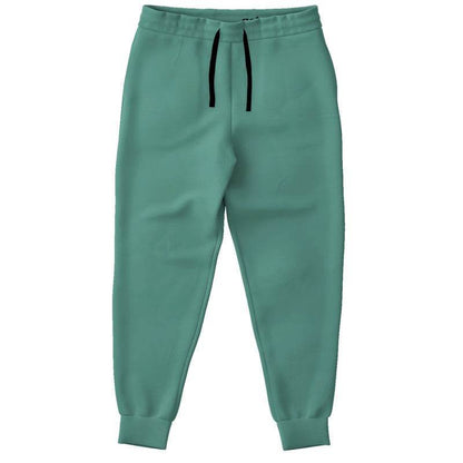 Medium Muted Blue-Green Joggers (BG-MU-ME) - Front