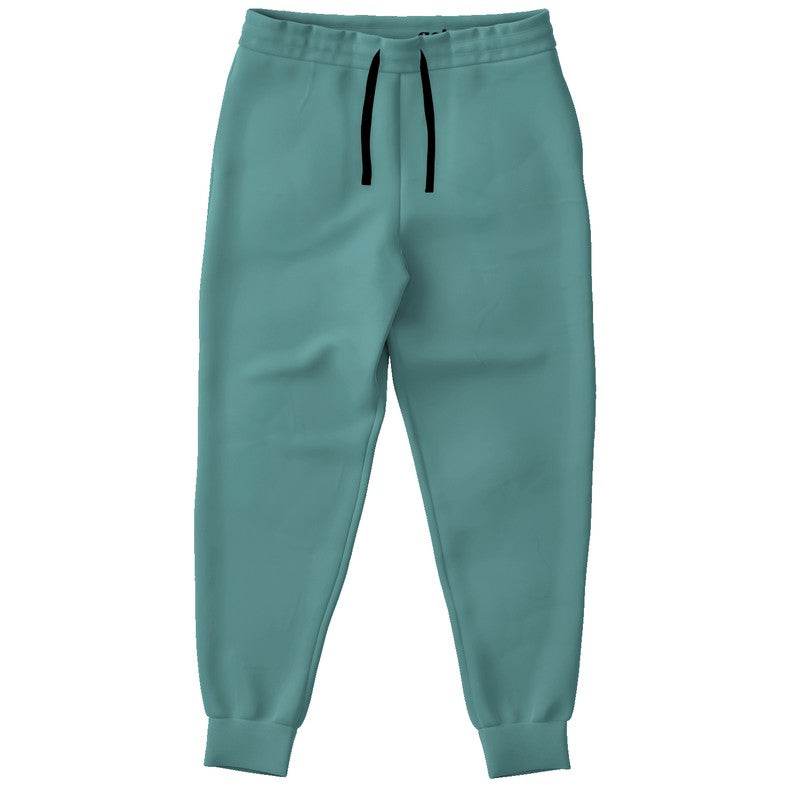 Medium Muted Blue-Green Joggers (CBG2-MU-ME) - Front