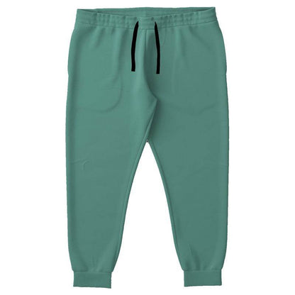 Medium Muted Blue-Green Joggers PLUS (BG-MU-ME) - Front PLUS