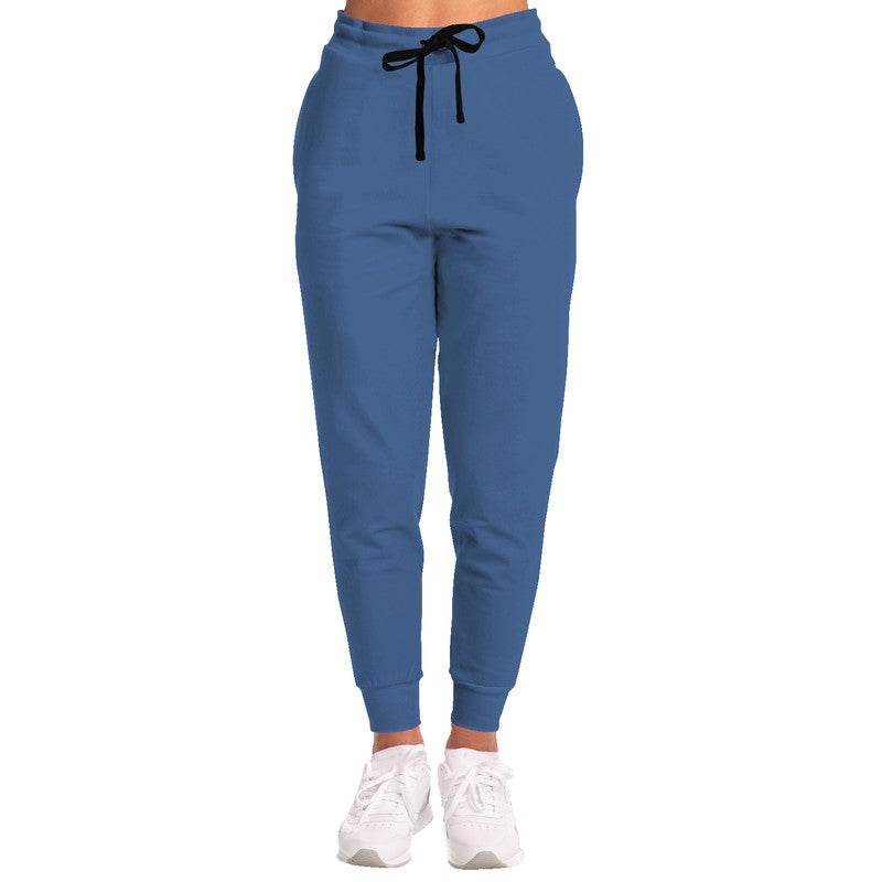 Medium Muted Blue Joggers (IB2-MU-ME) - Woman Front
