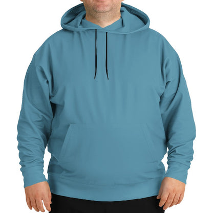Medium Muted Cyan Hoodie PLUS (BC2-MU-ME) - Man Front PLUS
