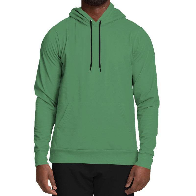 Medium Muted Green Hoodie (G-MU-ME) - Man Front