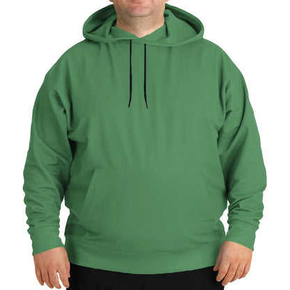 Medium Muted Green Hoodie PLUS (G-MU-ME) - Man Front PLUS