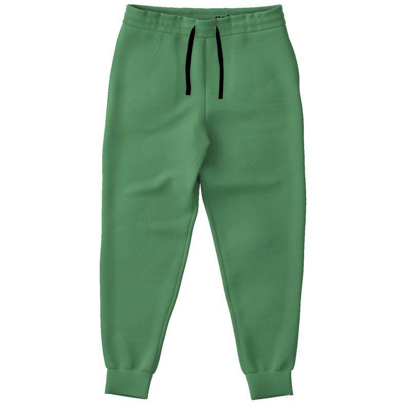 Medium Muted Green Joggers (G-MU-ME) - Front