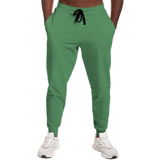 Medium Muted Green Joggers (G-MU-ME) - Man Front