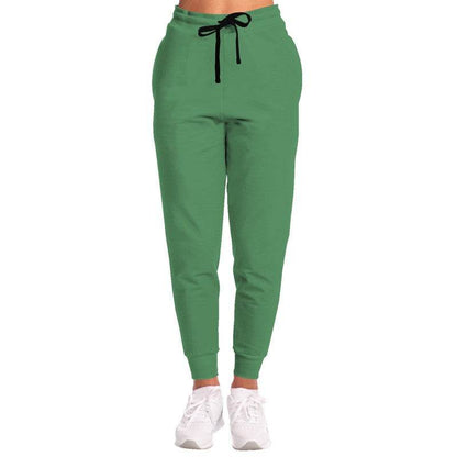 Medium Muted Green Joggers (G-MU-ME) - Woman Front