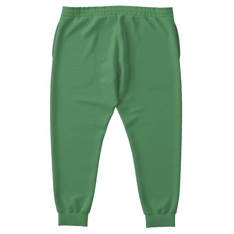 Medium Muted Green Joggers PLUS (G-MU-ME) - Back PLUS