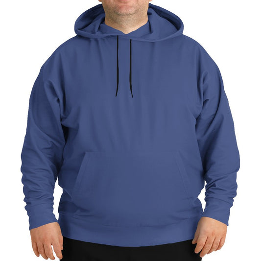 Medium Muted Indigo Hoodie PLUS (I-MU-ME) - Man Front PLUS