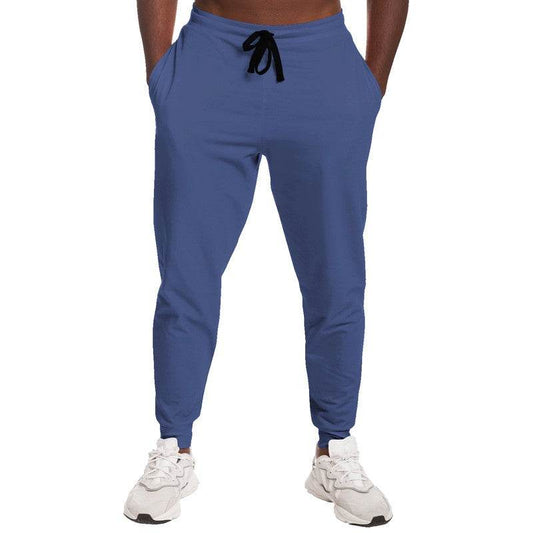 Medium Muted Indigo Joggers (I-MU-ME) - Man Front