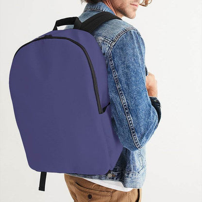 Medium Muted Indigo Waterproof Backpack (PUI2-MU-ME) - Man CloseUp