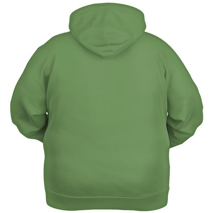 Medium Muted Lime Hoodie PLUS (GL2-MU-ME) - Ghost Back PLUS