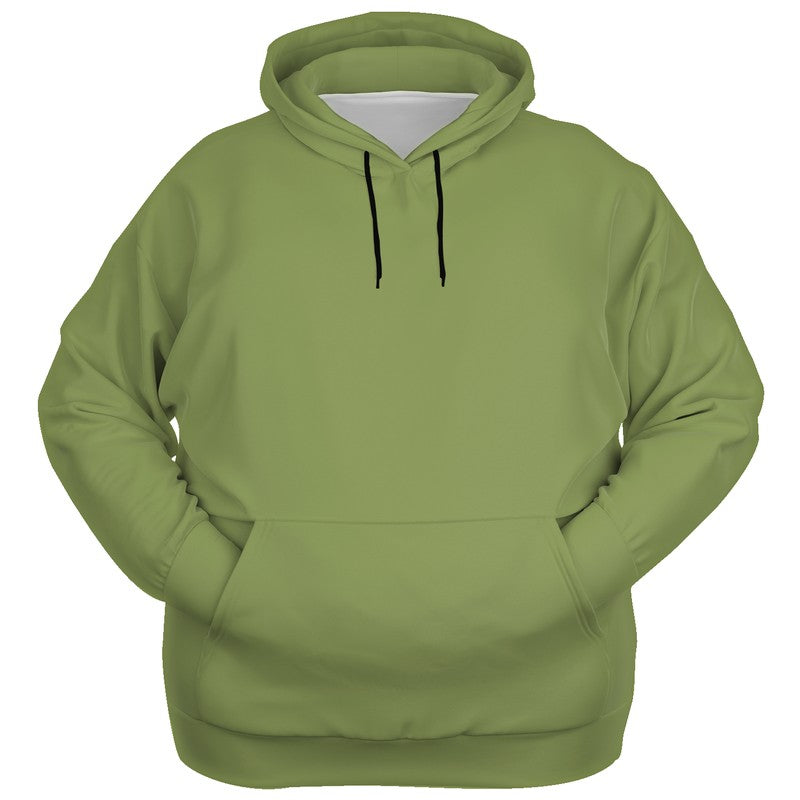 Medium Muted Lime Hoodie PLUS (L-MU-ME) - Ghost Front PLUS
