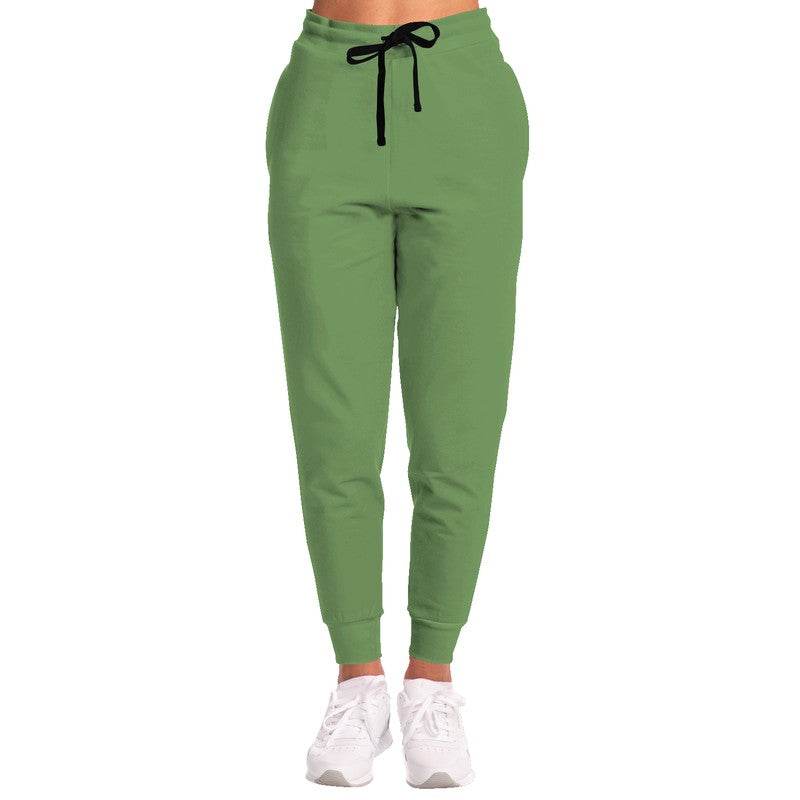 Medium Muted Lime Joggers (GL2-MU-ME) - Woman Front