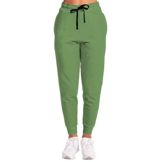 Medium Muted Lime Joggers (GL2-MU-ME) - Woman Front