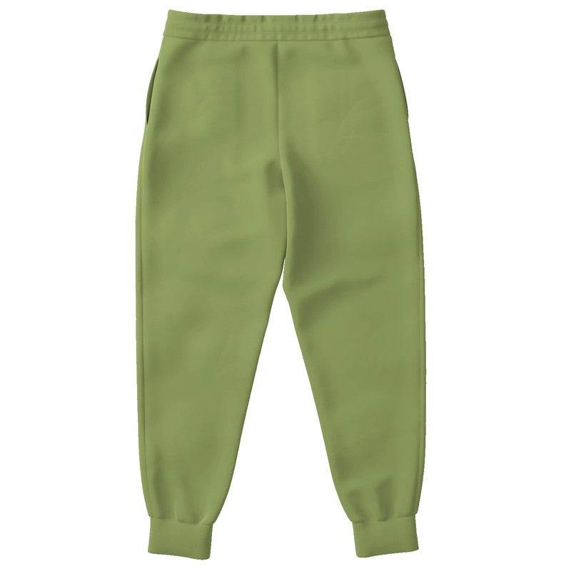 Medium Muted Lime Joggers (L-MU-ME) - Back