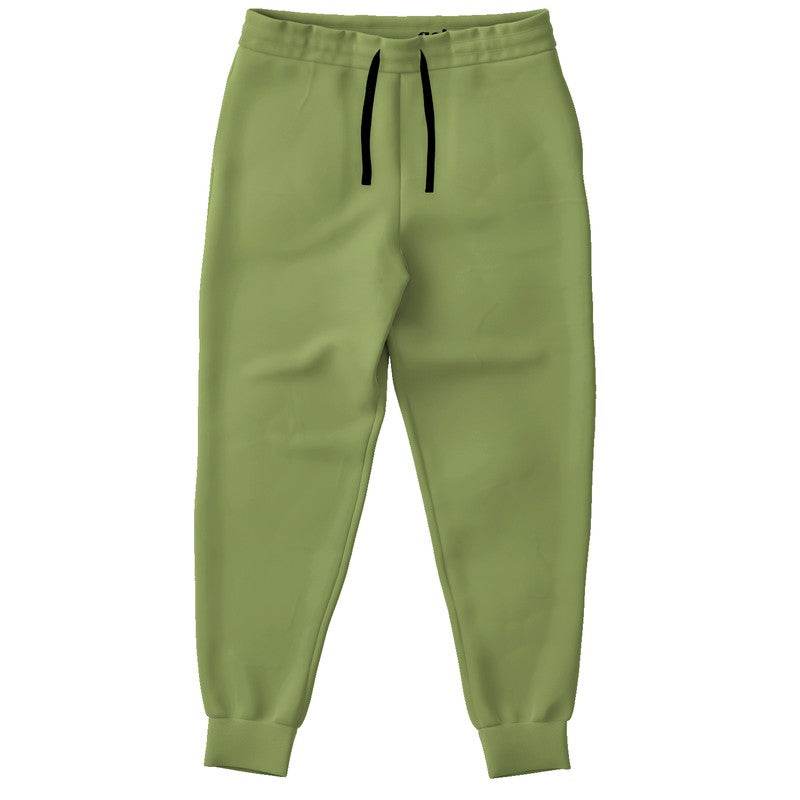 Medium Muted Lime Joggers (L-MU-ME) - Front