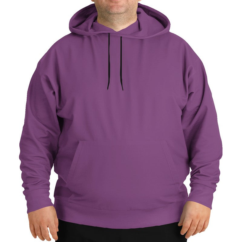 Medium Muted Magenta Hoodie PLUS (M-MU-ME) - Man Front PLUS