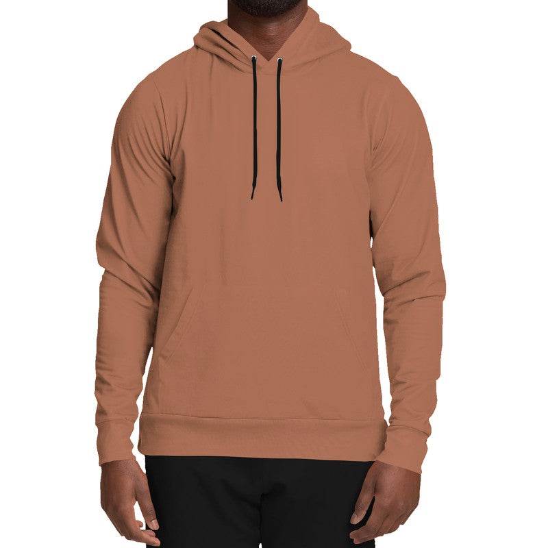Medium Muted Orange Hoodie (OR2-MU-ME) - Man Front