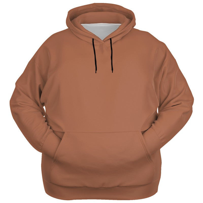 Medium Muted Orange Hoodie PLUS (OR2-MU-ME) - Ghost Front PLUS