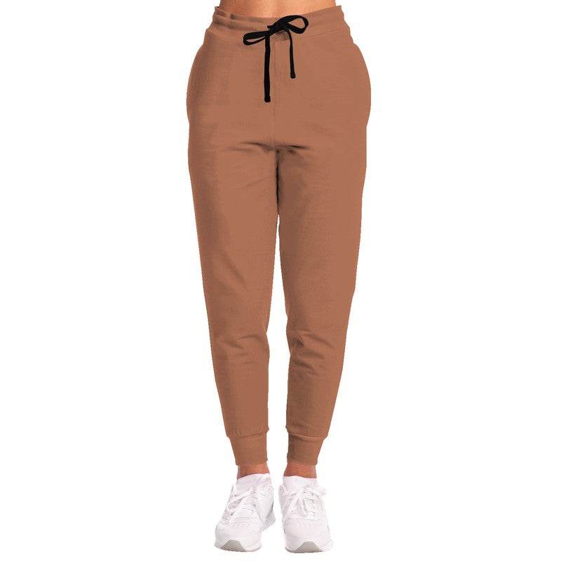 Medium Muted Orange Joggers (OR2-MU-ME) - Woman Front