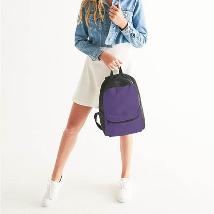 Medium Muted Purple Canvas Backpack (PU-MU-ME) - Woman