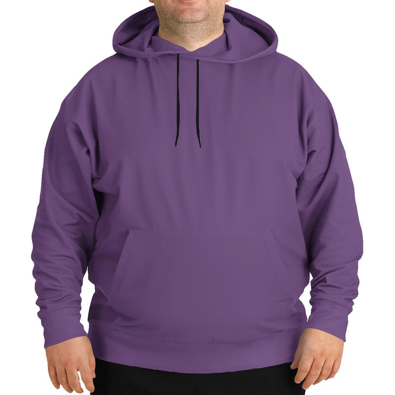 Medium Muted Purple Hoodie PLUS (MPU2-MU-ME) - Man Front PLUS