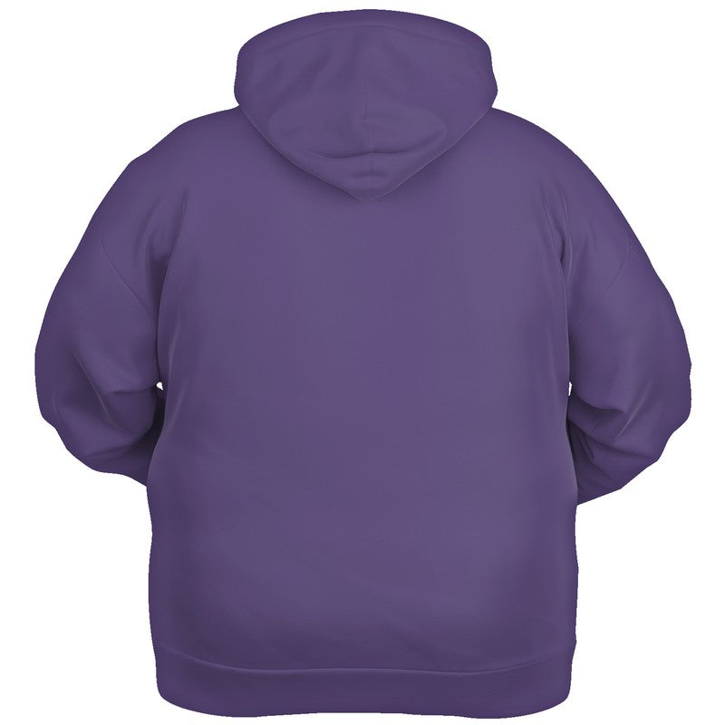 Medium Muted Purple Hoodie PLUS (PU-MU-ME) - Ghost Back PLUS
