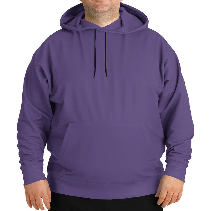 Medium Muted Purple Hoodie PLUS (PU-MU-ME) - Man Front PLUS