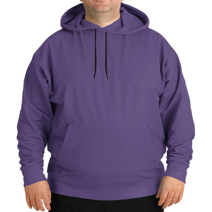 Medium Muted Purple Hoodie PLUS (PU-MU-ME) - Man Front PLUS