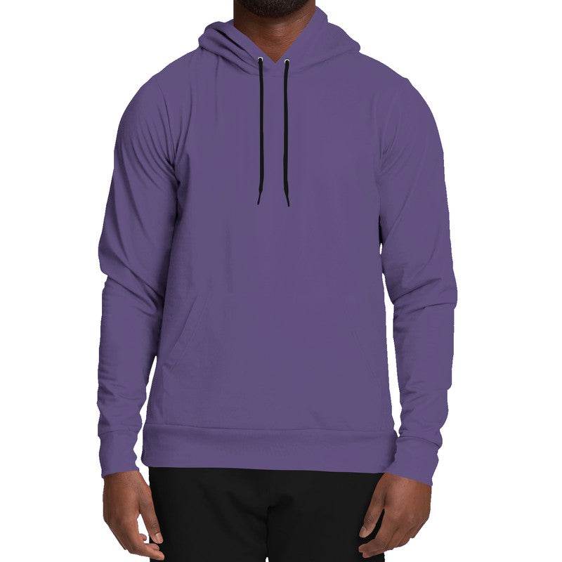 Medium Muted Purple Hoodie (PU-MU-ME) - Man Front