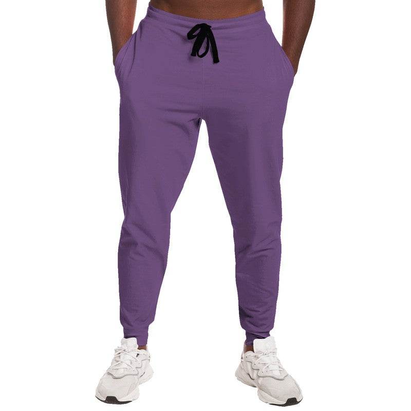 Medium Muted Purple Joggers (MPU2-MU-ME) - Man Front