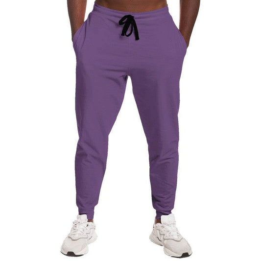 Medium Muted Purple Joggers (MPU2-MU-ME) - Man Front