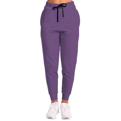 Medium Muted Purple Joggers (MPU2-MU-ME) - Woman Front
