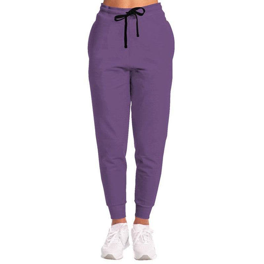 Medium Muted Purple Joggers (MPU2-MU-ME) - Woman Front