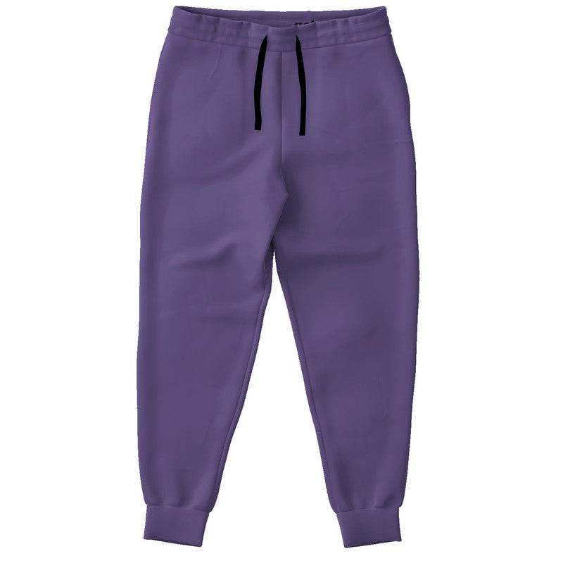 Medium Muted Purple Joggers (PU-MU-ME) - Front