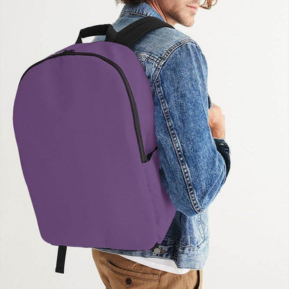 Medium Muted Purple Waterproof Backpack (MPU2-MU-ME) - Man CloseUp