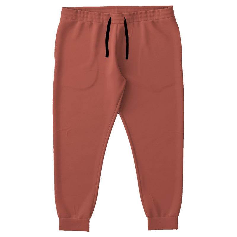 Medium Muted Red Joggers PLUS (R-MU-ME) - Front PLUS