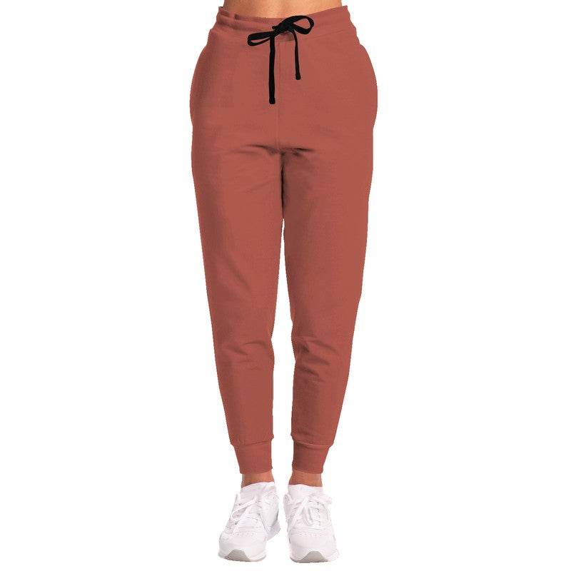 Medium Muted Red Joggers (R-MU-ME) - Woman Front