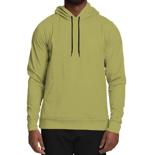 Medium Muted Yellow Hoodie (LY2-MU-ME) - Man Front