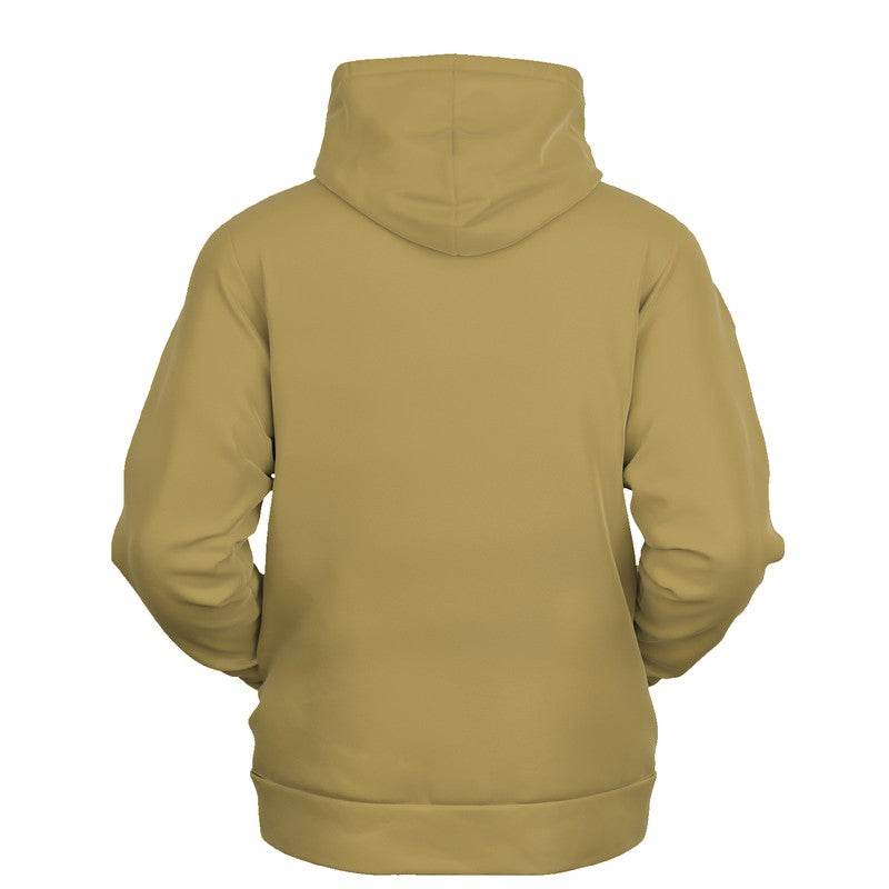 Medium Muted Yellow Hoodie (Y-MU-ME) - Ghost Back