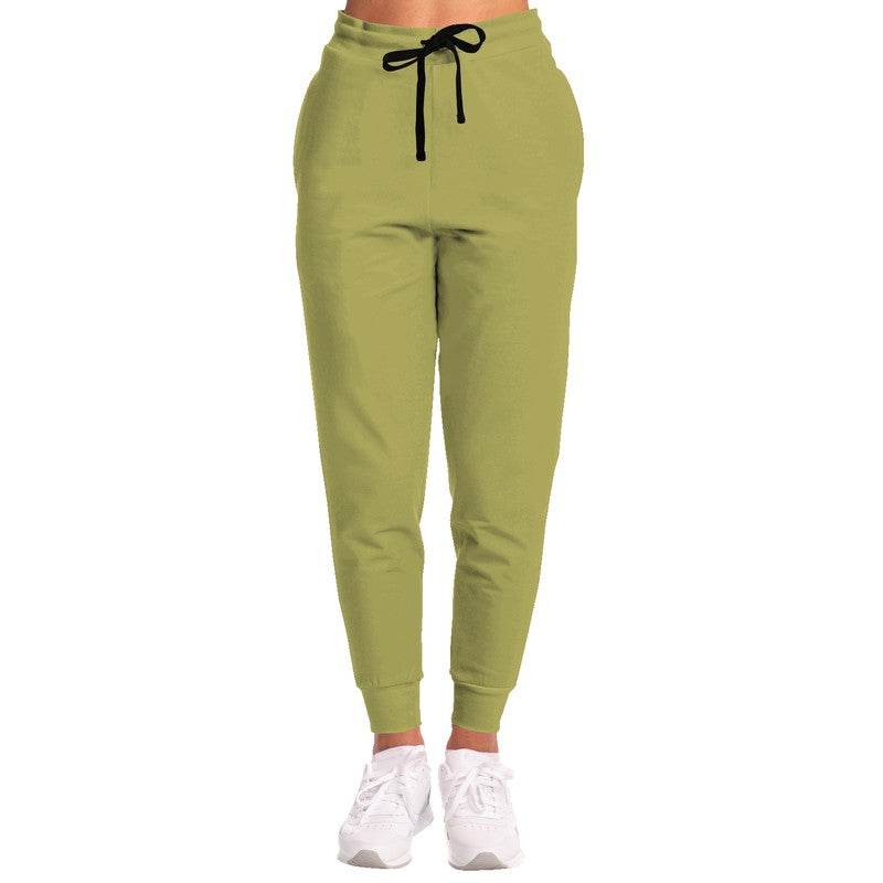 Medium Muted Yellow Joggers (LY2-MU-ME) - Woman Front