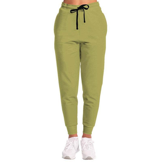 Medium Muted Yellow Joggers (LY2-MU-ME) - Woman Front