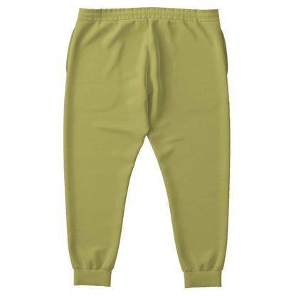 Medium Muted Yellow Joggers PLUS (LY2-MU-ME) - Back PLUS