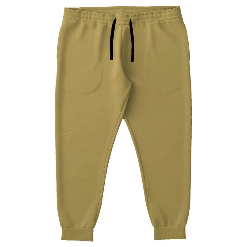 Medium Muted Yellow Joggers PLUS (Y-MU-ME) - Front PLUS